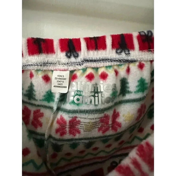 Jammies for your Families Women’s size Large matching Christmas PJ set - Picture 7 of 7
